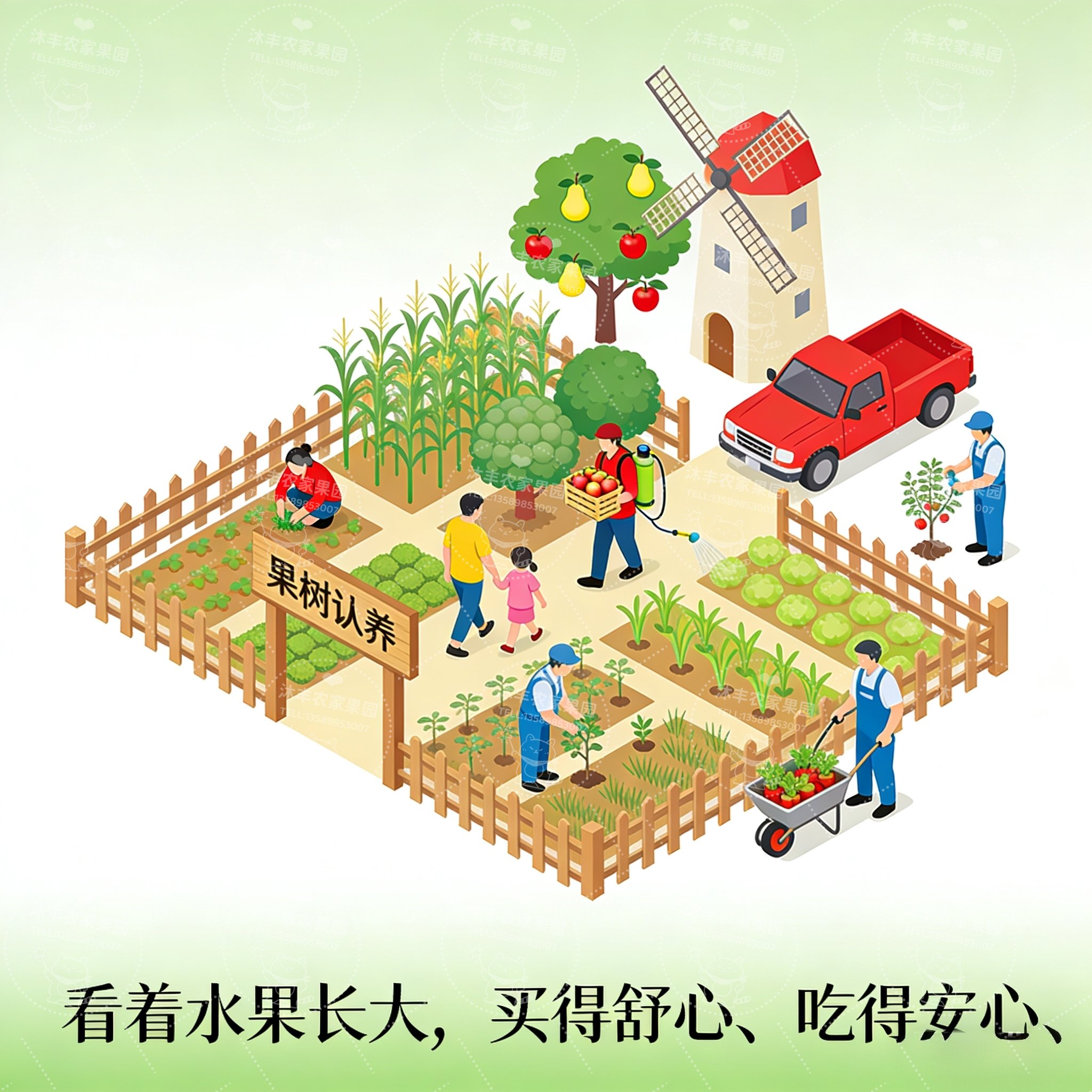 沐丰农家果园果园认领项目